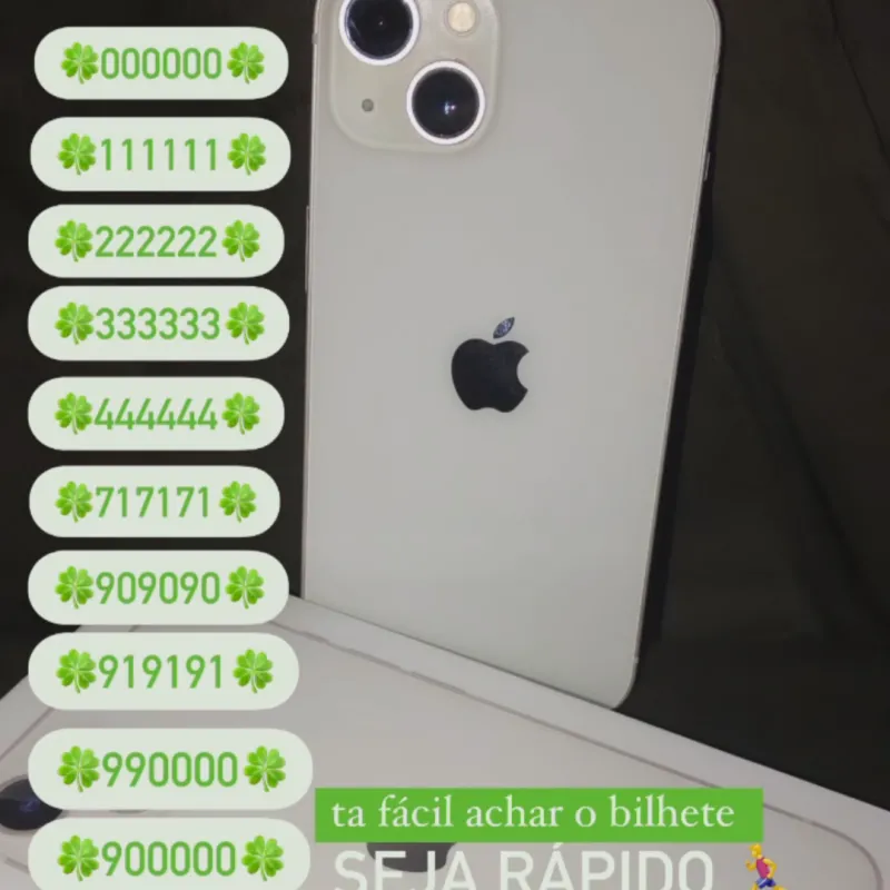 Imagem da campanha iPhone 13 ou 2 k na conta