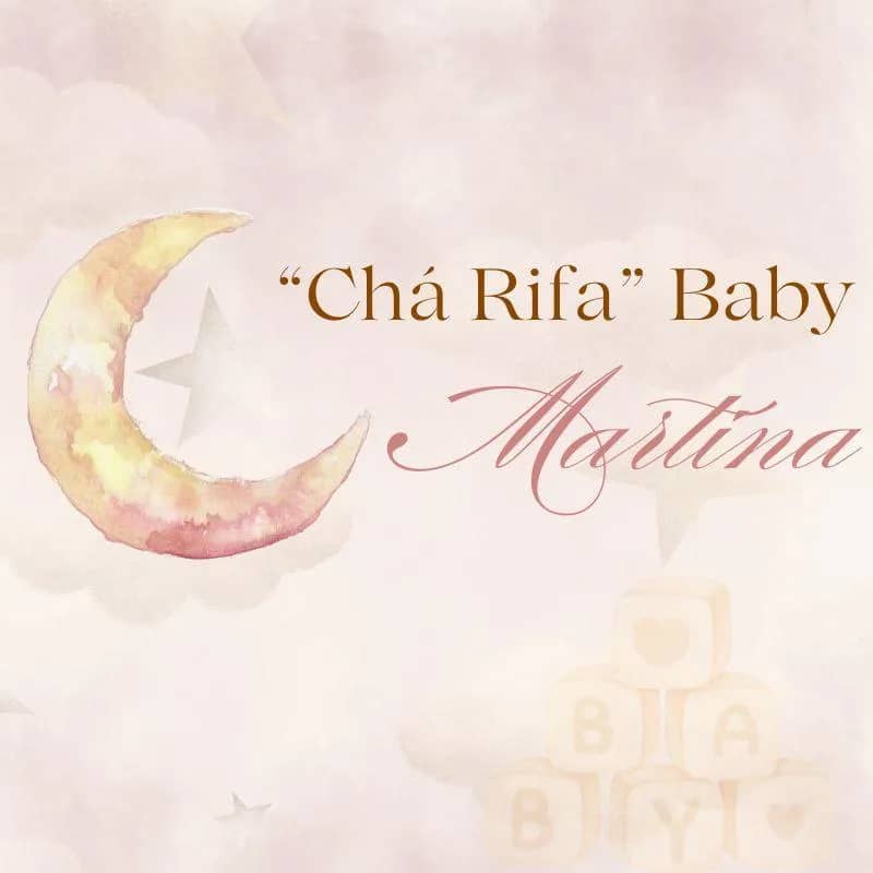 Imagem da campanha Chá Baby Martina