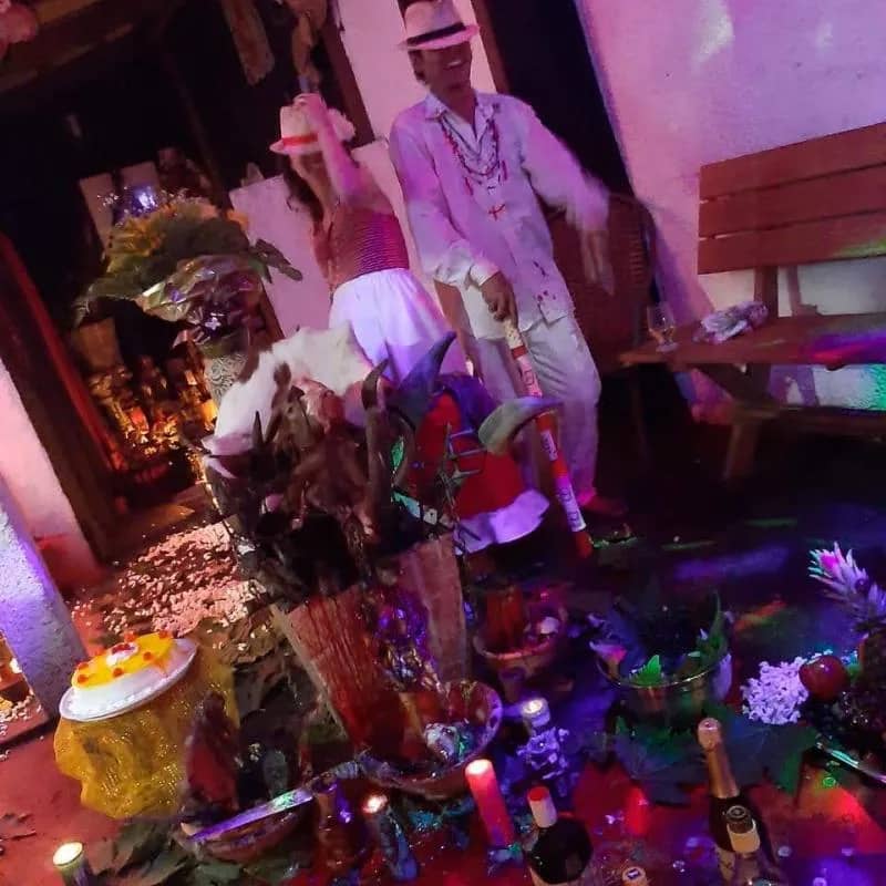 Imagem da campanha Corte para  Exu