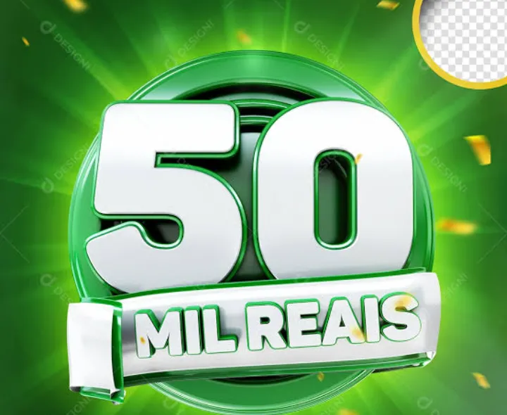 Imagem da campanha 50 mil no pix por apenas 0,15 centavos