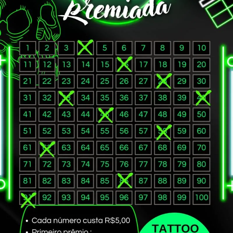 Imagem da campanha RIFA MARANTA RISCADA TATTOO CLINIC