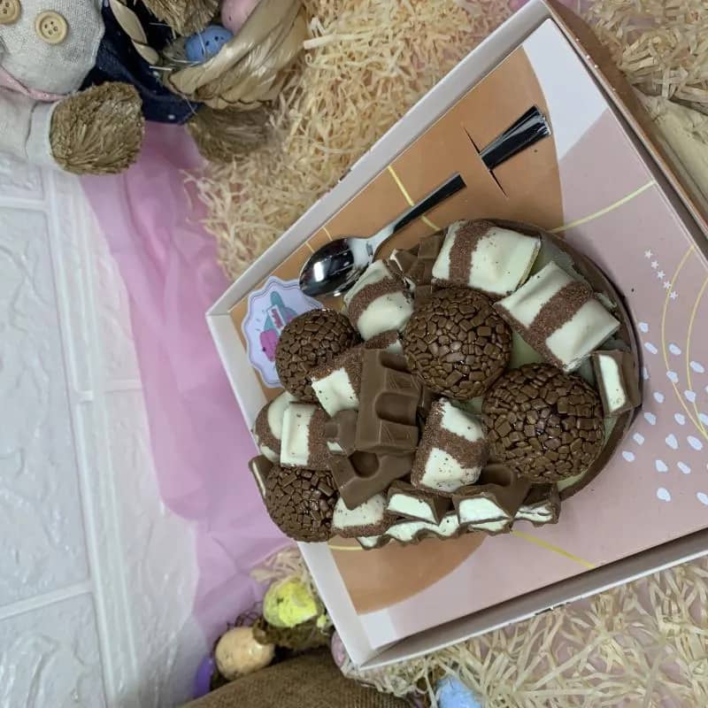 Imagem da campanha Já pensou ganhar 1 ovo de colher Kinder de 350g por apenas 0,50 centavos