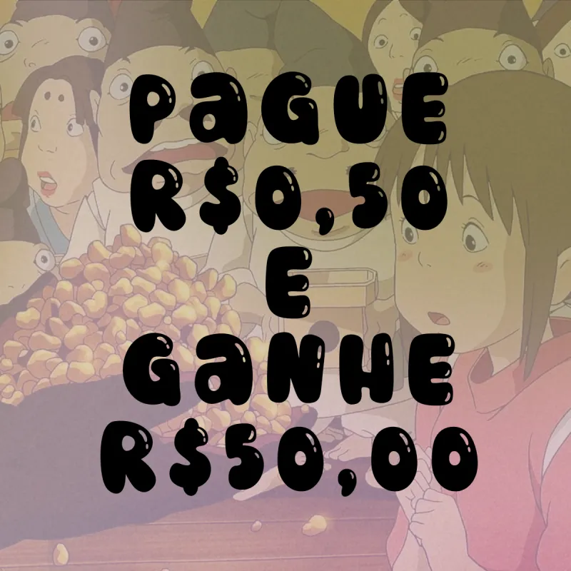 Imagem da campanha Studio Ghibli 50tinha