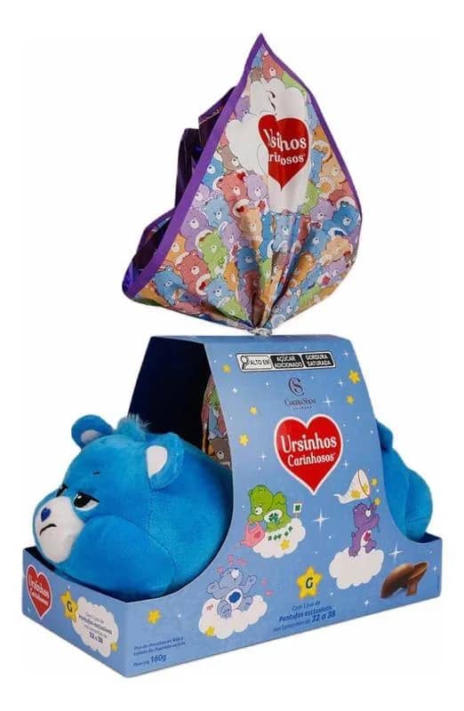 Imagem da campanha Ovo de Páscoa + pantufa (Ursinhos carinhosos - Cacau Show)