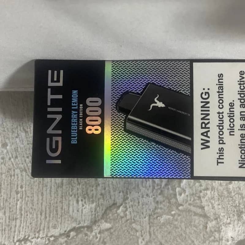 Imagem da campanha IGNITE 8000puffs