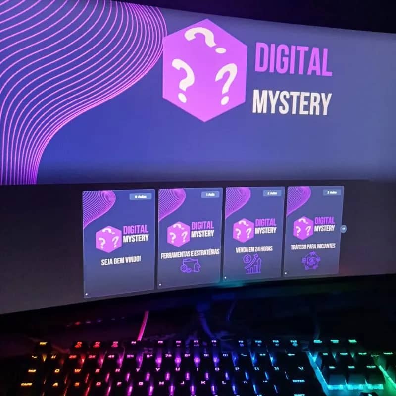 Imagem da campanha DIGITAL MYSTERY