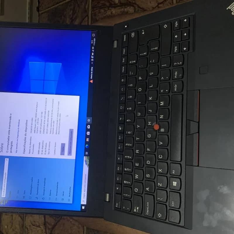 Imagem da campanha Rifa do notebook ThinkPad Ryzen 5 pro