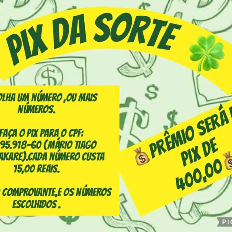 Imagem da campanha Rifa