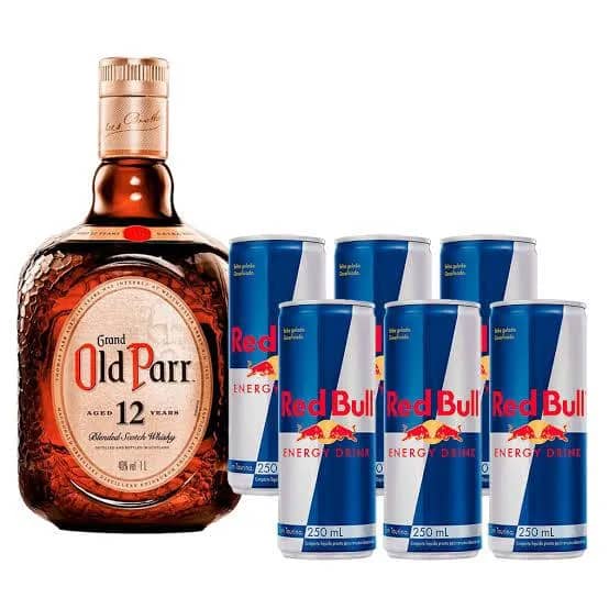 Imagem da campanha Whisky old par 1lt - 6redbull + 4 pulseiras ibirasound