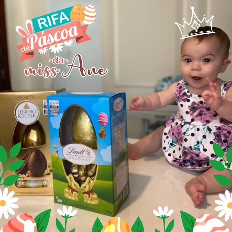 Imagem da campanha Rifa de Páscoa - miss Ane
