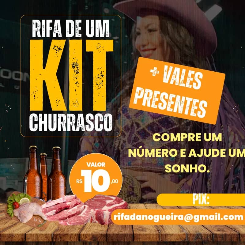 Imagem da campanha RIFÃO KIT CHURRASCO + VALES PRESENTES