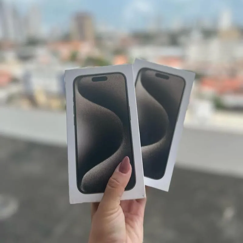 Imagem da campanha iPhone 15 pro Max ou 6 mil no pix