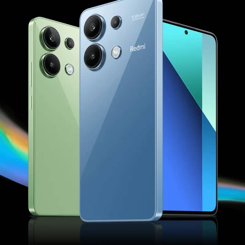 Imagem da campanha Redmi Note 13 ou 1000 no Pix