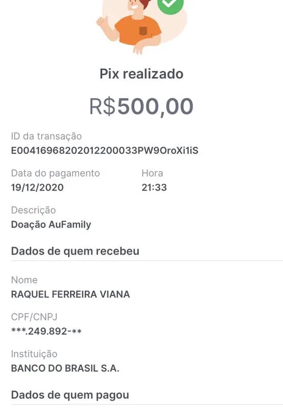 Imagem da campanha 500 reais no pix