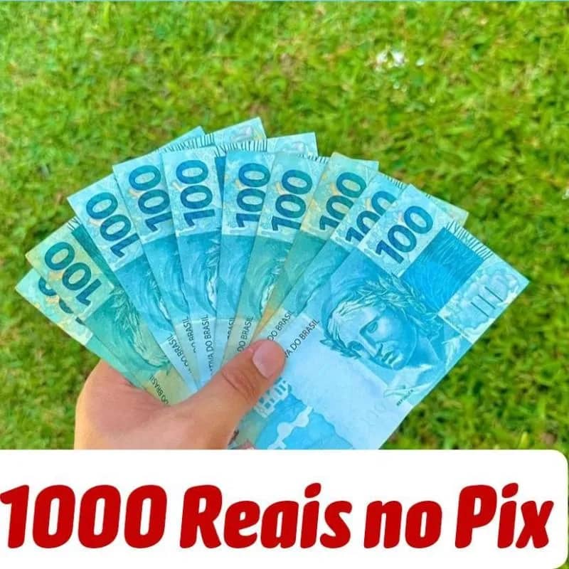 Imagem da campanha Ganhei 1000 reais em pix