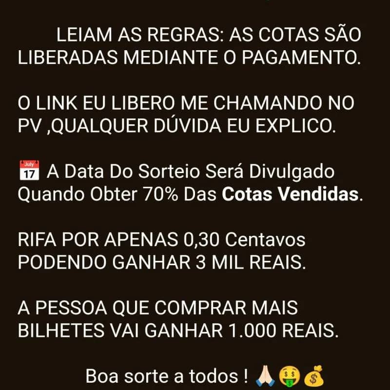 Imagem da campanha 3 MIL 💲💲💲 NA SUA CONTA🤑🤑🤑💰💰