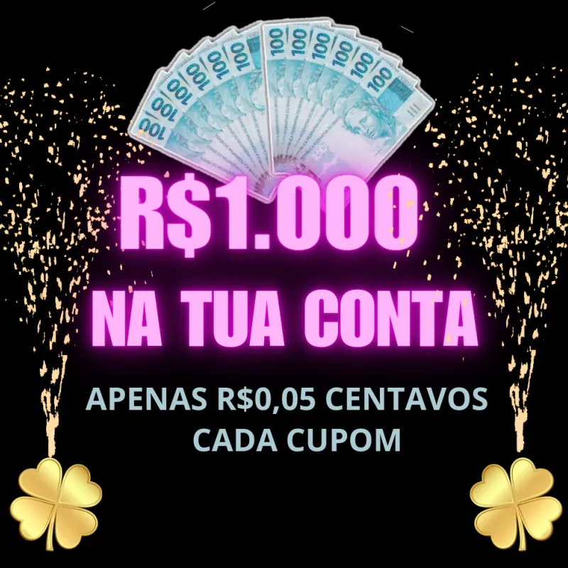 Imagem da campanha R$1.000 NO PIX