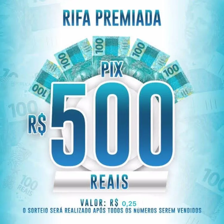 Imagem da campanha 500 Reais No Pix