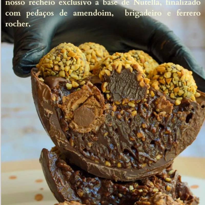 Imagem da campanha Ovo de Páscoa de Colher - Ferrero Rocher