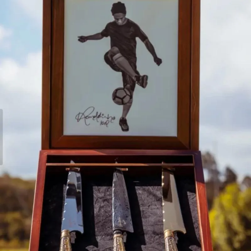 Imagem da campanha Kit Facas BV Ronaldinho Gaúcho R10 / 3 Peças