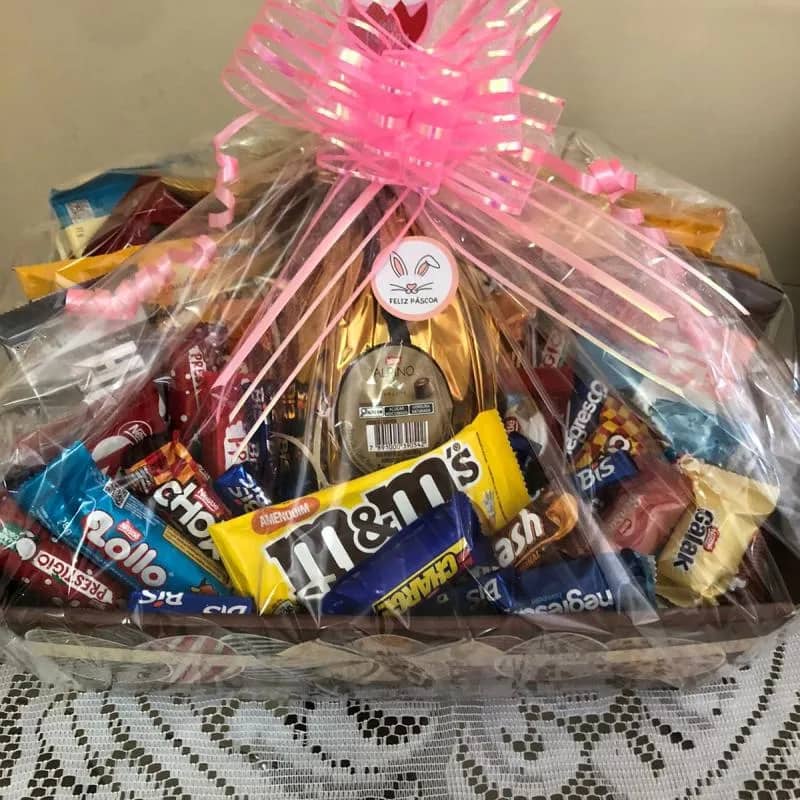 Imagem da campanha Páscoa Solidária