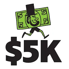 Imagem da campanha Valendo 5k no Pix