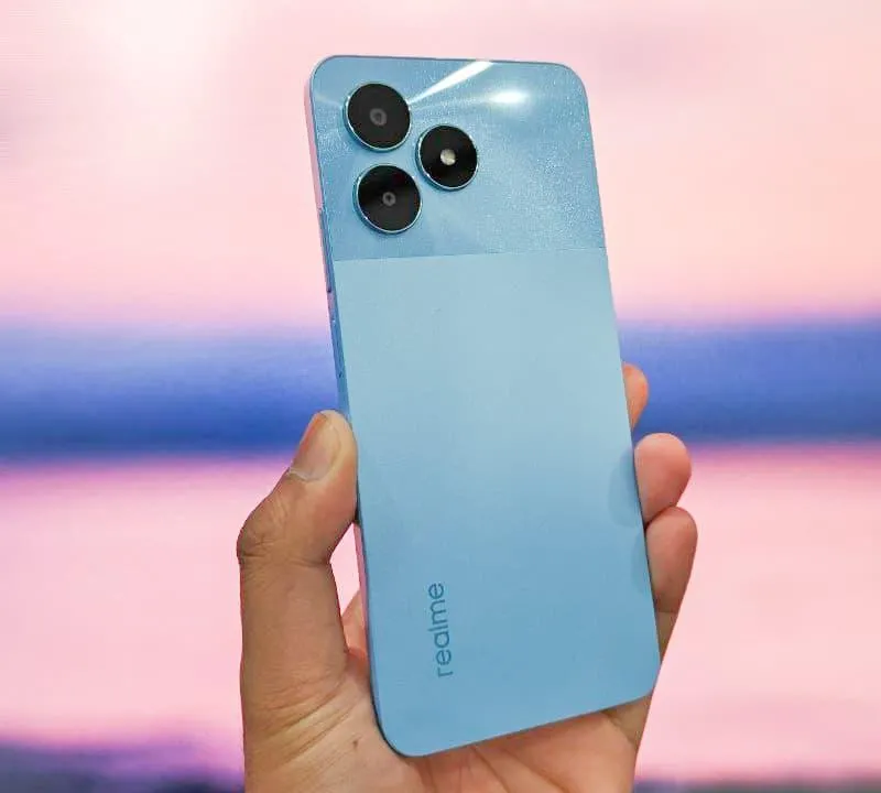 Imagem da campanha Rifa celular realme note 50