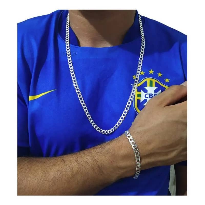 Imagem da campanha Conjunto de corrente e prata 925