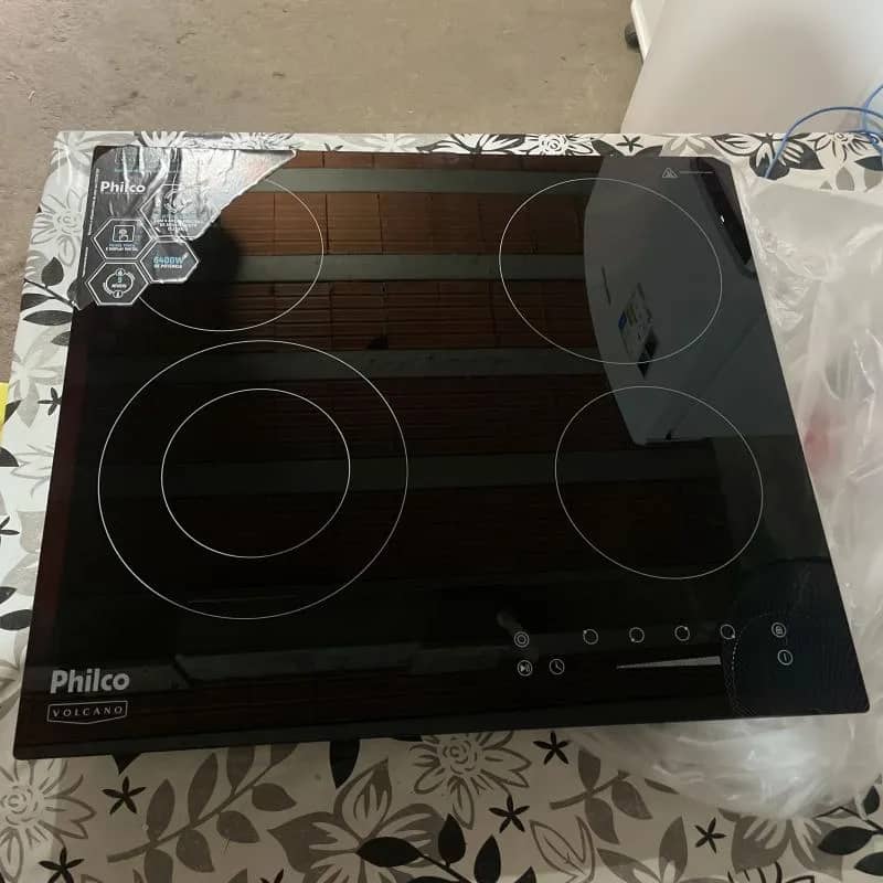 Imagem da campanha (1) Fogão indução elétrica (2) 150 no pix