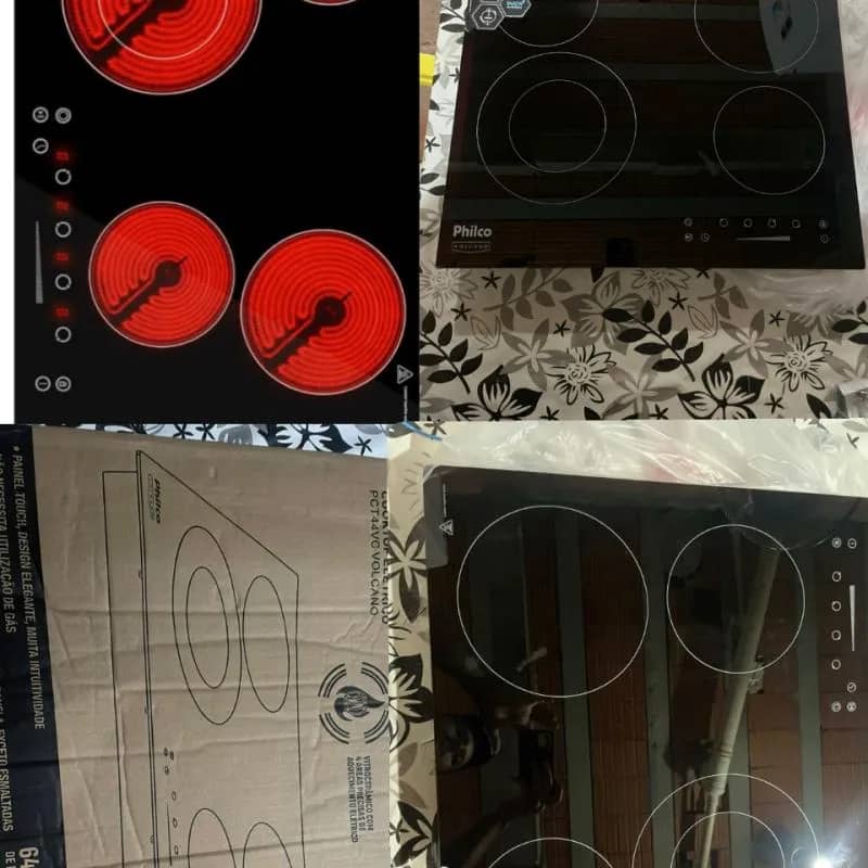 Imagem da campanha (Primeiro lugar) Fogão indução elétrica. (Segundo) 150 no pix