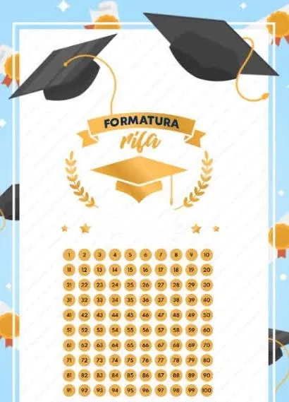 Imagem da campanha Formatura