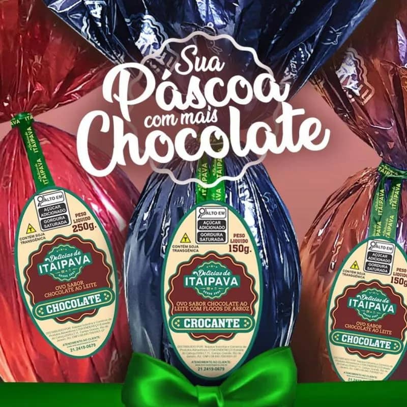 Imagem da campanha Rifa de Páscoa