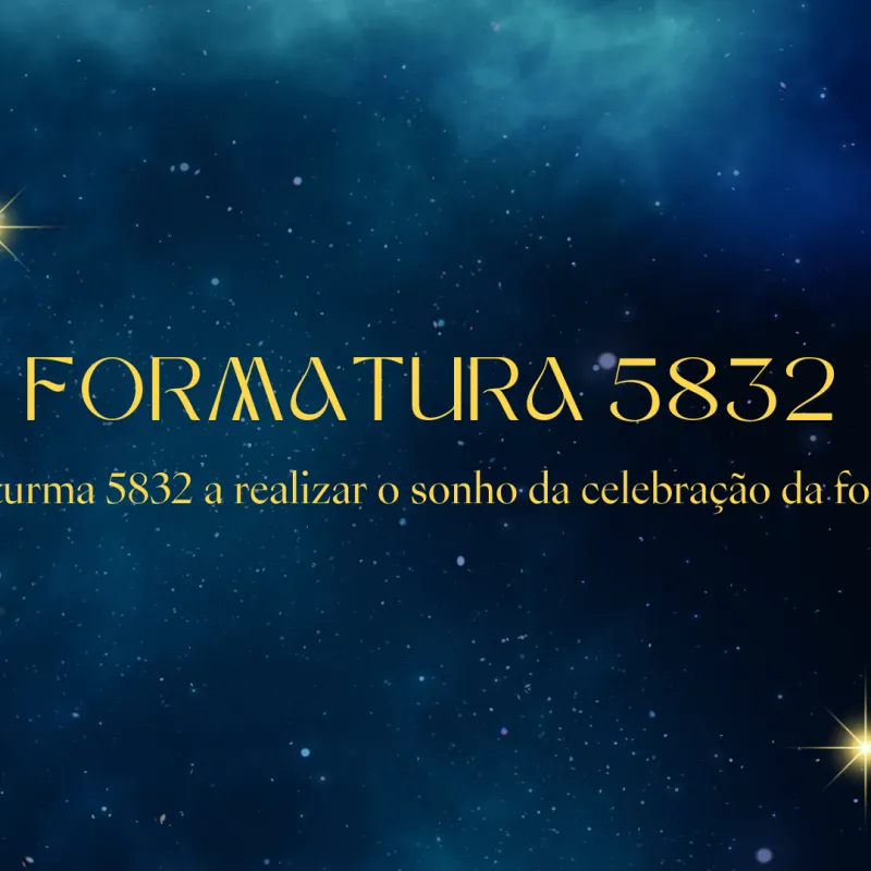 Imagem da campanha Formatura 5832