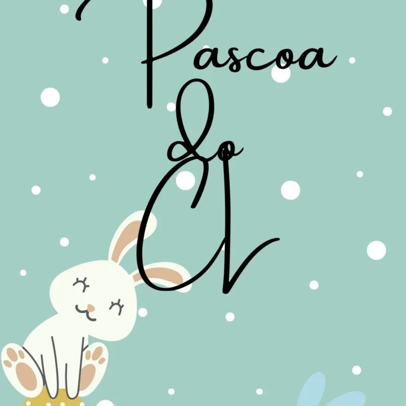 Imagem da campanha Rifa da Páscoa