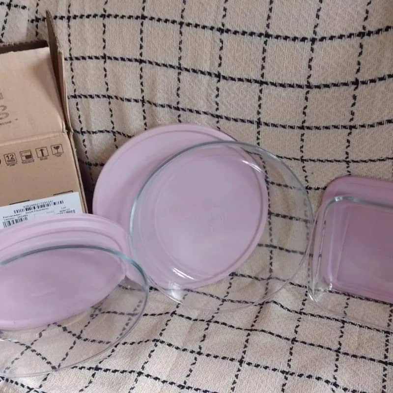 Imagem da campanha Rifa de um kit de travessa da marinex de vidro