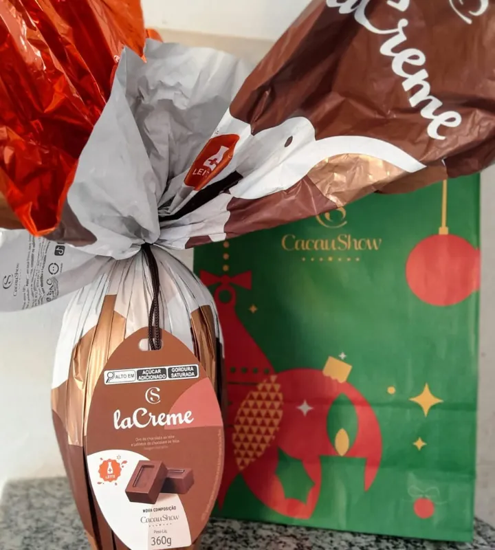 Imagem da campanha Rifa-se ovo de páscoa cacau show