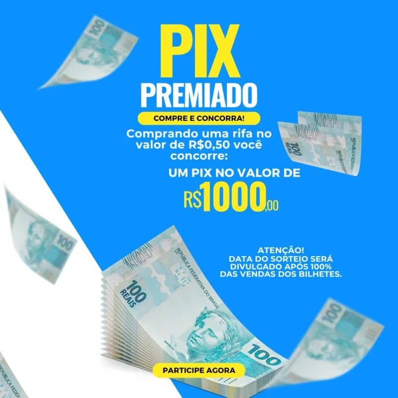 Imagem da campanha PIX PREMIADO