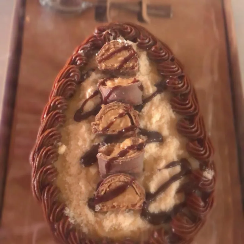 Imagem da campanha Rifa ovo de colher Kinder Bueno e ninho