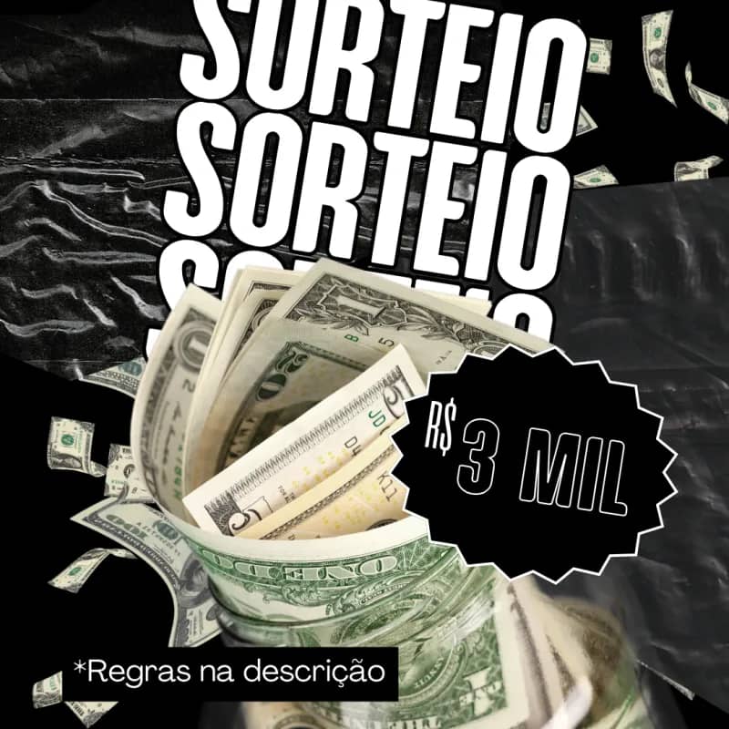 Imagem da campanha 1º R$ 3 mil no pix