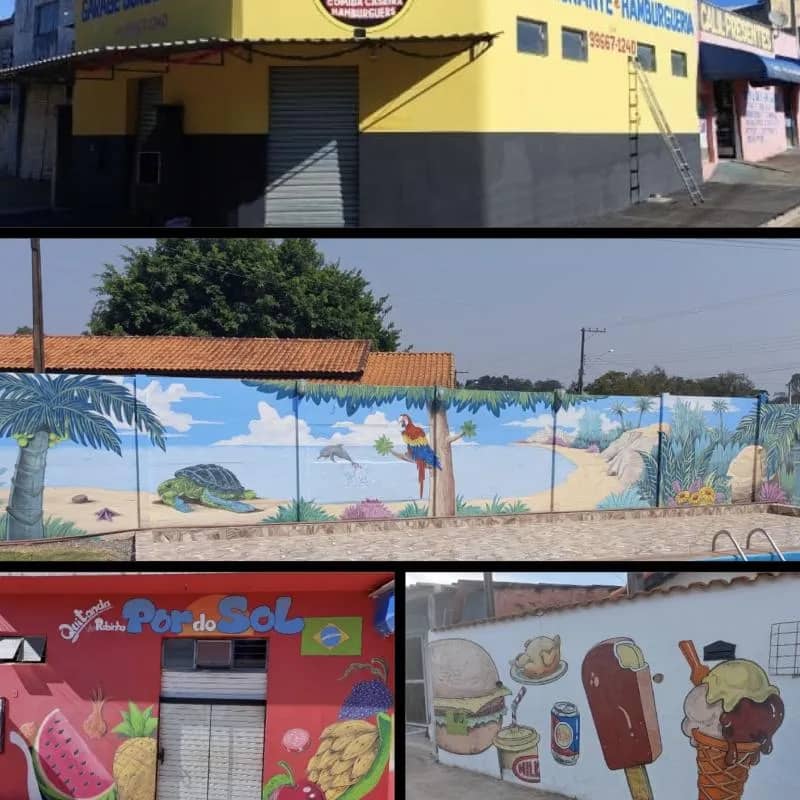 Imagem da campanha Rifando Arte