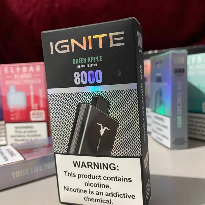 Imagem da campanha Pod Ignite V80 (green apple)