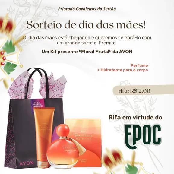 Imagem da campanha Rifa em prol do Encontro Pernambucano da Cavalaria