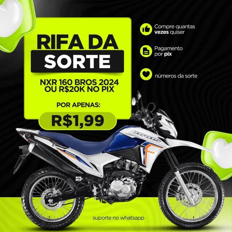 Imagem da campanha RIFA DA SORTE