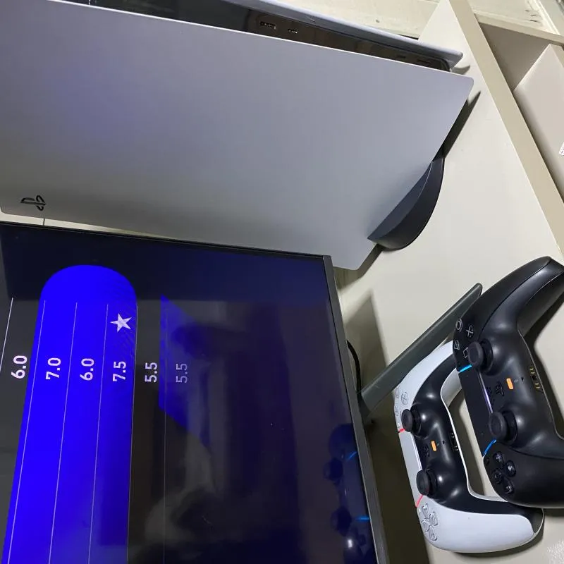 Imagem da campanha Ps5 semi novo ou 4 k no pix