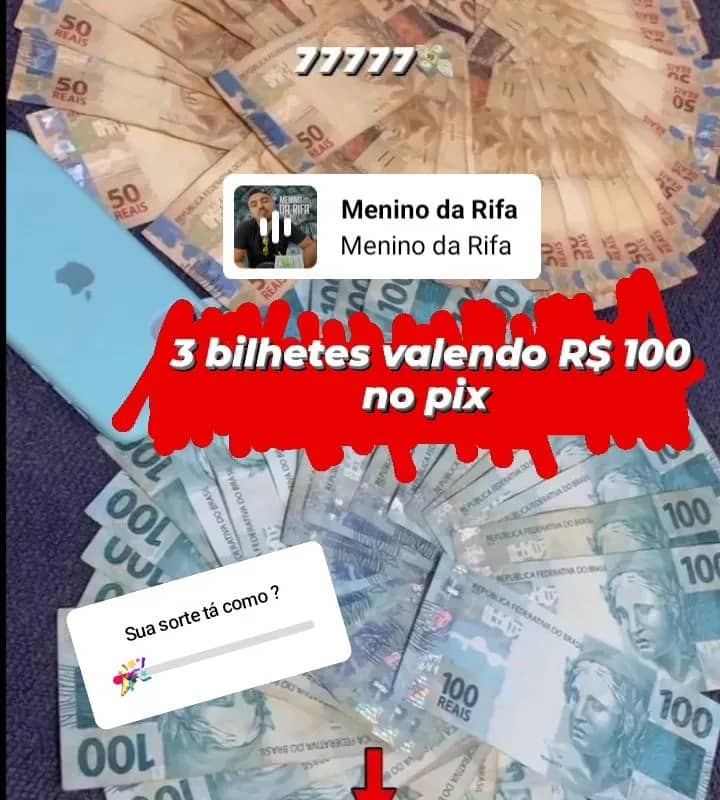 Imagem da campanha IPHONE 15 PRO MAX ou 7,000 mil no pix