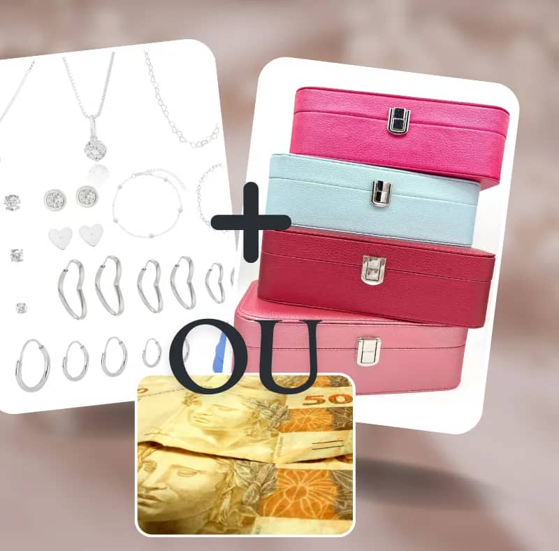 Imagem da campanha Rifa 12 peças em prata 925 + porta jóias ou R$ 250,00