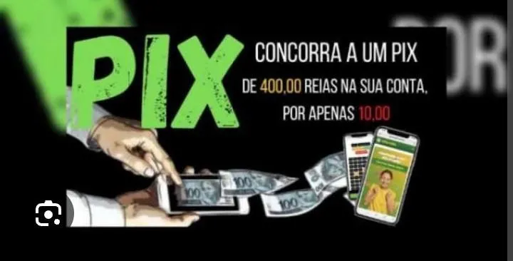 Imagem da campanha Pix premiado