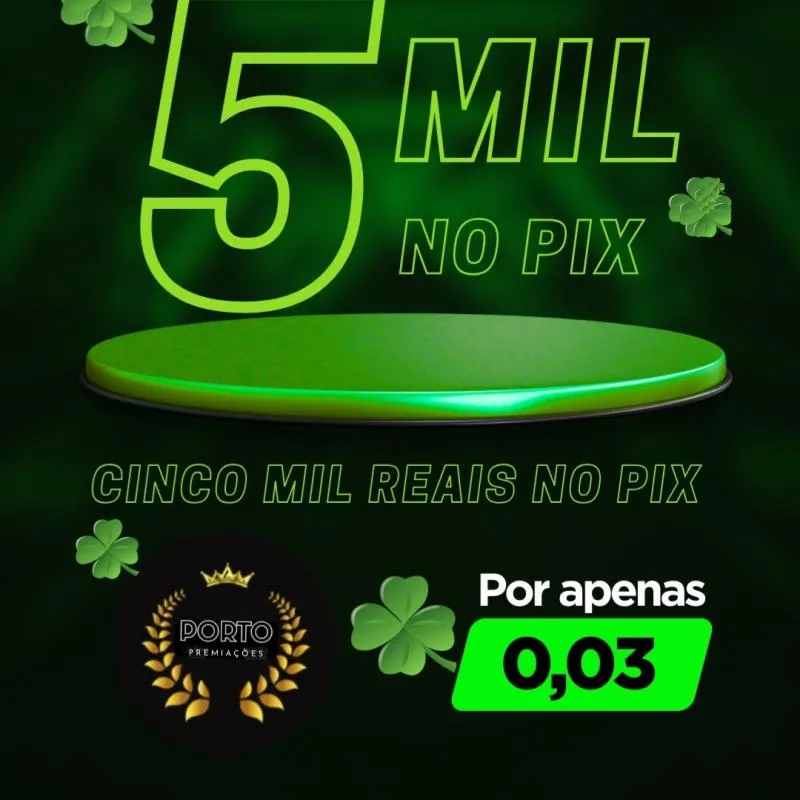 Imagem da campanha 5Mil Reais No Pix