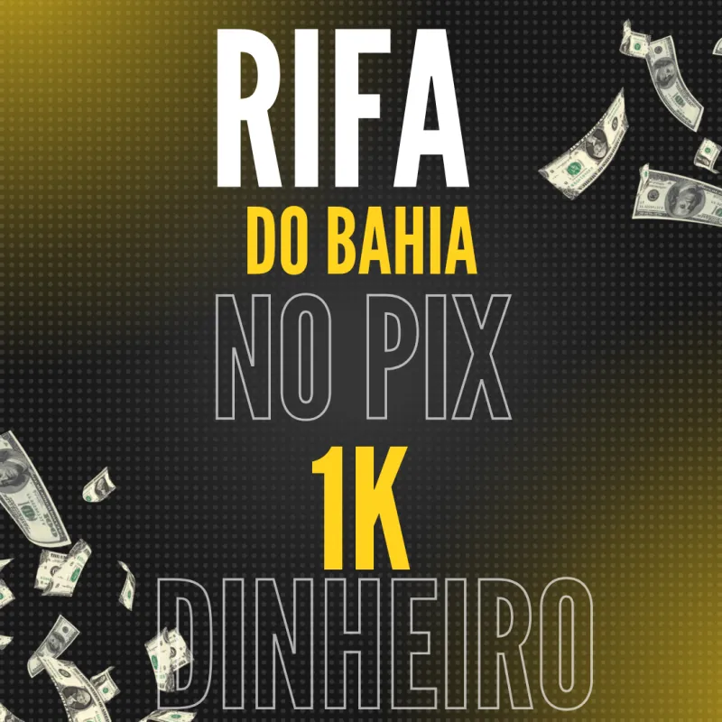 Imagem da campanha Rifa do Bahia