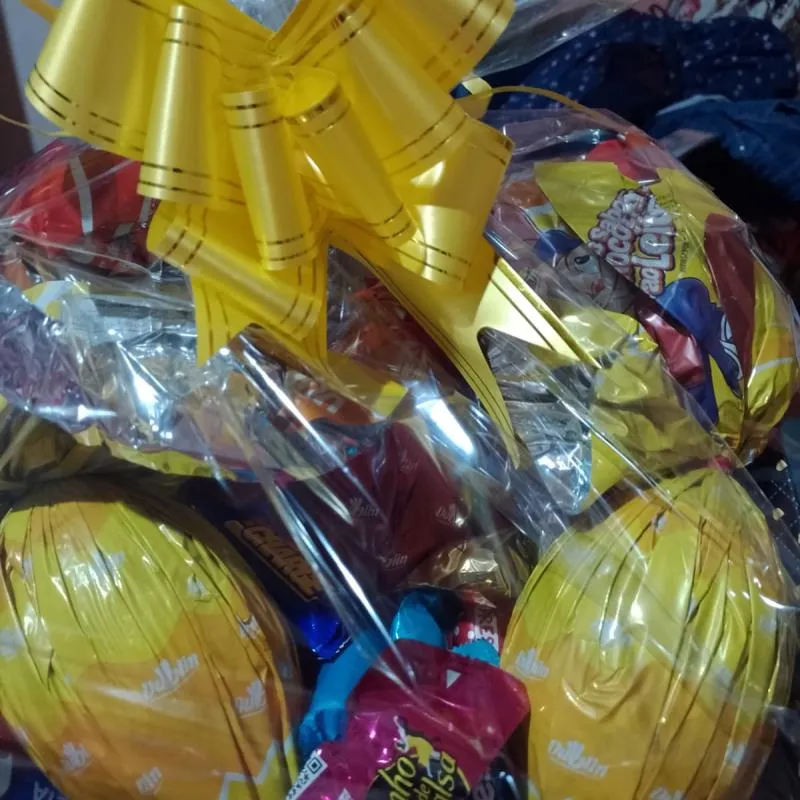 Imagem da campanha Vamos fazer o bem sem olhar a quem festa da páscoa